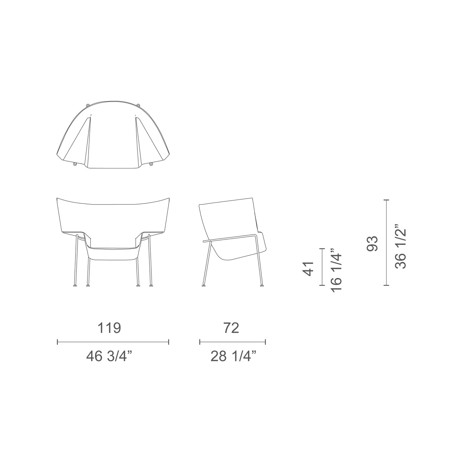 FOTEL CAPO CAPPELLINI