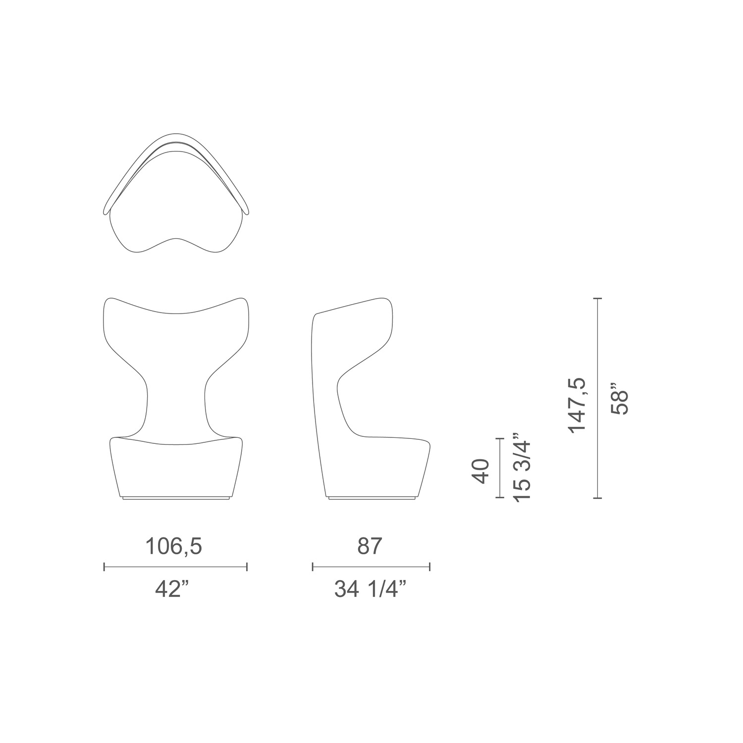 FOTEL DRUM CAPPELLINI