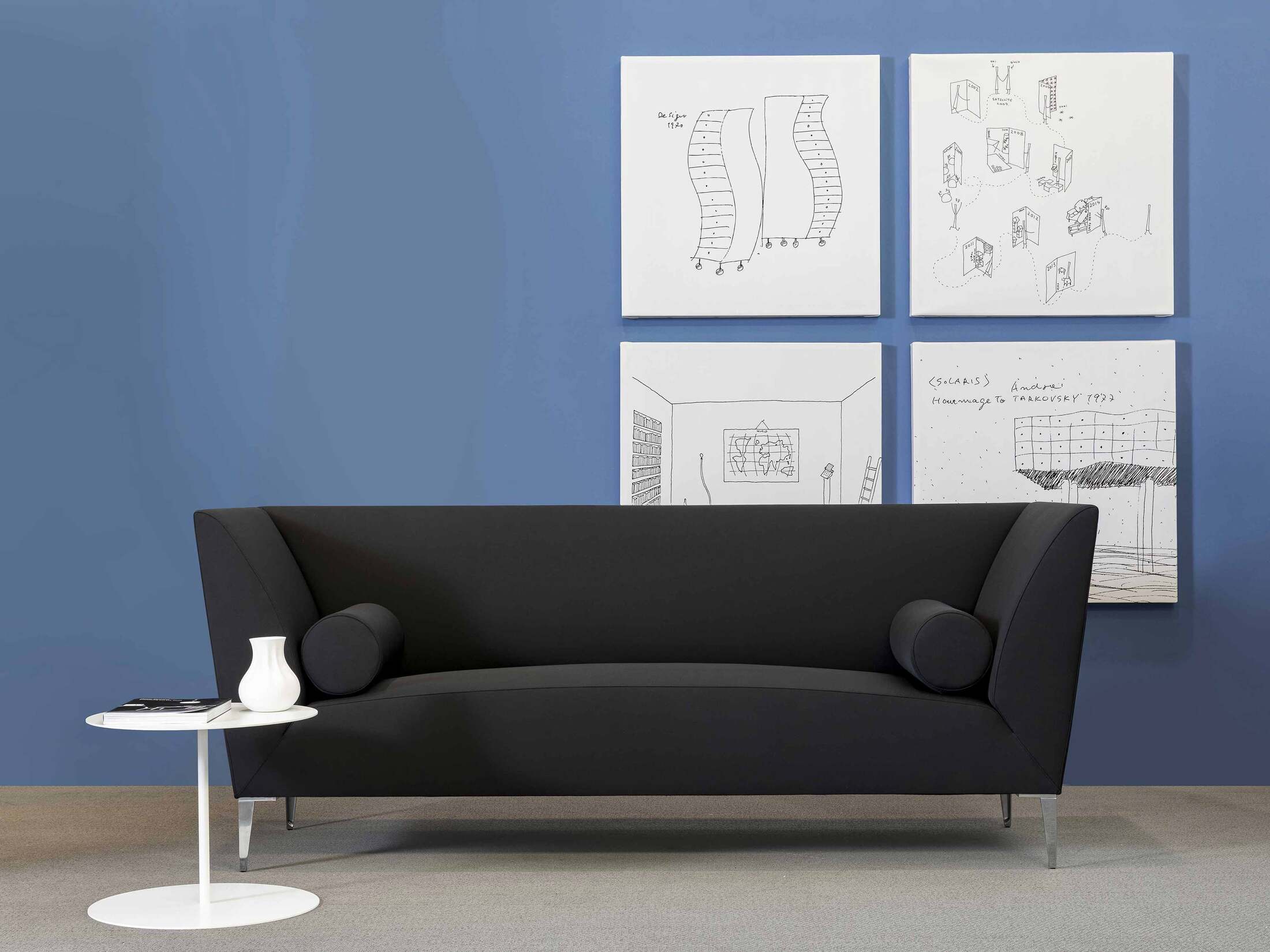 Sofa Daybed Cappellini wariant z oparciem – przód